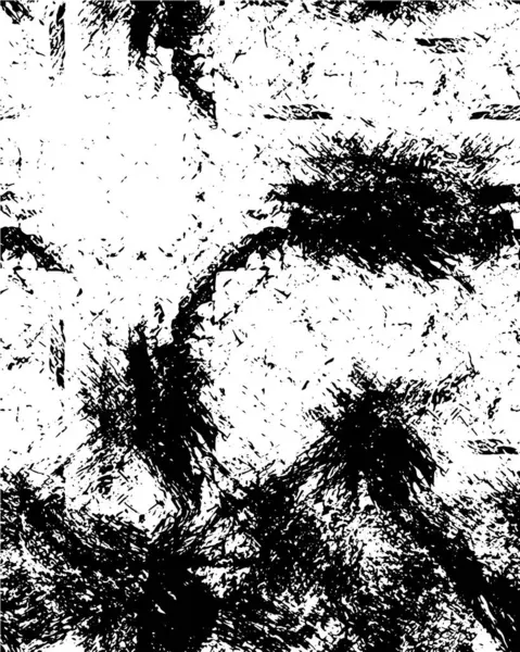 抽象的な不潔な黒と白の背景 ベクトル図 — ストックベクタ
