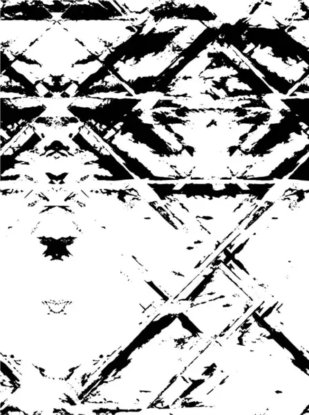 Modèle Abstrait Vectoriel Texture Noir Blanc — Image vectorielle