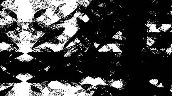 Grunge Textúra Fekete Fehér Durva Háttér — Stock Vector