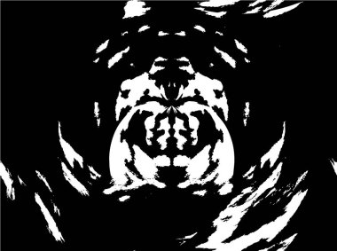 Soyut tek renkli arkaplan. Siyah ve beyaz vektör çizimi