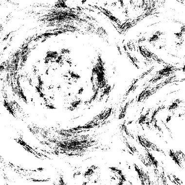 Grunge üst üste biniyor. Soyut siyah-beyaz vektör arkaplanı. Çatlak, leke ve noktalarda kirli desenli tek renkli klasik yüzey. Karanlık korku tarzında eski bir duvar.