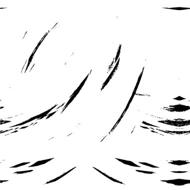 siyah ve beyaz soyut desen, vektör çizimi