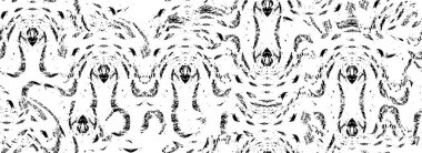 Tasarım ve grafik için soyut geometrik şekiller ve kareler