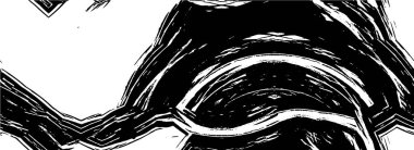 Tasarım ve grafik için soyut geometrik şekiller ve kareler