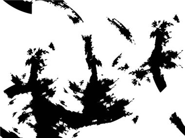 Tasarım ve grafik için soyut geometrik şekiller ve kareler