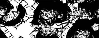 Tasarım ve grafik için soyut geometrik şekiller ve kareler