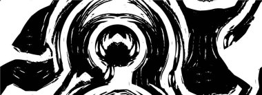 Tasarım ve grafik için soyut geometrik şekiller ve kareler