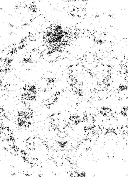 Grunge Overlay Kerros Abstrakti Mustavalkoinen Vektoritausta Yksivärinen Vintage Pinta Likainen — vektorikuva