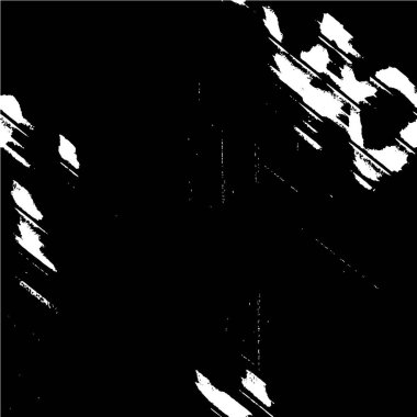 Soyut grunge arkaplan çizimi. siyah ve beyaz desen