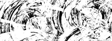 Tek renkli yaratıcı mürekkep çizimi. grunge dokusu