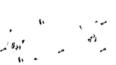 Tek renkli yaratıcı mürekkep çizimi. grunge dokusu