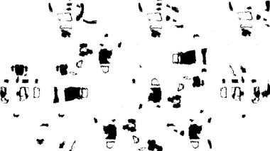 Tek renkli yaratıcı mürekkep çizimi. grunge dokusu