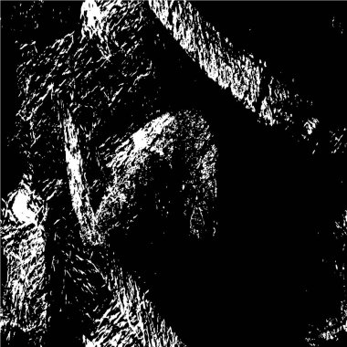 Tek renkli yaratıcı mürekkep çizimi. grunge dokusu