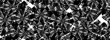 Soyut grunge arkaplanı. siyah ve beyaz desen