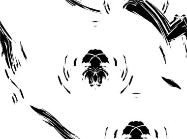 Soyut arkaplan. siyah ve beyaz desenli