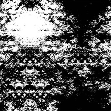 Kopyalama alanı olan soyut arkaplan. siyah ve beyaz desenli