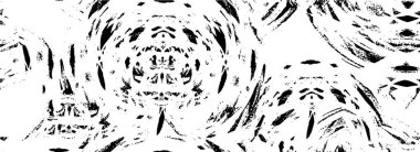 Soyut arkaplan çizimi. siyah ve beyaz desen