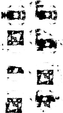 Soyut arkaplan çizimi. siyah ve beyaz desen