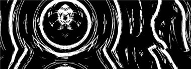 Soyut arkaplan çizimi. siyah ve beyaz desen