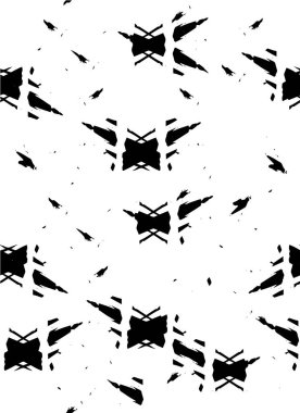 Soyut arkaplan çizimi. siyah ve beyaz desen