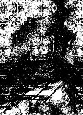 Soyut arkaplan çizimi. siyah ve beyaz desen