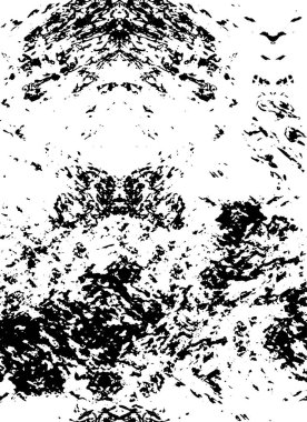 Soyut arkaplan çizimi. siyah ve beyaz desen