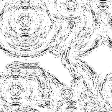 Tasarım ve grafik için soyut geometrik şekiller ve kareler