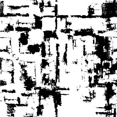 Tasarım ve grafik için soyut geometrik şekiller ve kareler