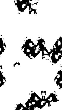 Vektör grunge dokusu. Siyah beyaz arka plan. Soyut monokrom resim koyu tonlarda solmuş bir efekt içerir