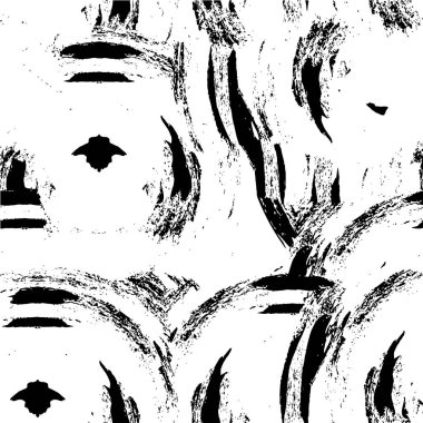 Vektör grunge dokusu. Siyah ve beyaz soyut arka plan. Bölüm 10