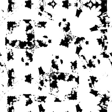 Vektör grunge dokusu. Siyah ve beyaz soyut arka plan. Bölüm 10