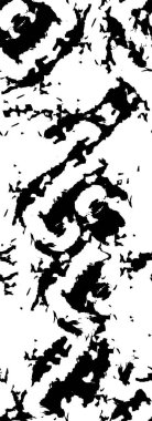 Vektör grunge dokusu. Siyah ve beyaz soyut arka plan. Bölüm 10