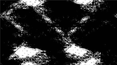 Vektör grunge dokusu. Siyah ve beyaz soyut arka plan. Bölüm 10