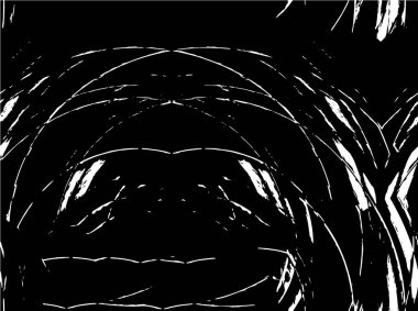 Vektör grunge dokusu. Siyah ve beyaz soyut arka plan. Bölüm 10