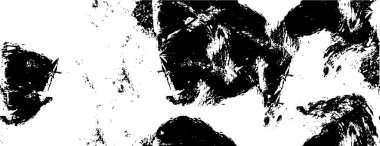 Vektör grunge dokusu. Siyah ve beyaz soyut arka plan. Bölüm 10