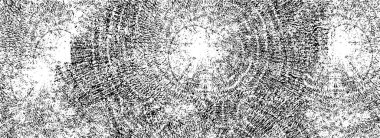 Abstract black and white vector background. Monochrome vintage surface with dirty pattern in cracks, spots, dots