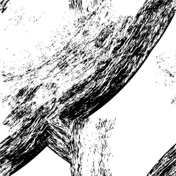 抽象的なグラウンジ背景イラスト 黒と白のパターン — ストックベクタ