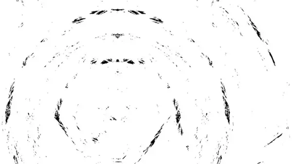 Абстрактна Гранжева Фонова Ілюстрація Чорно Білий Візерунок — стоковий вектор