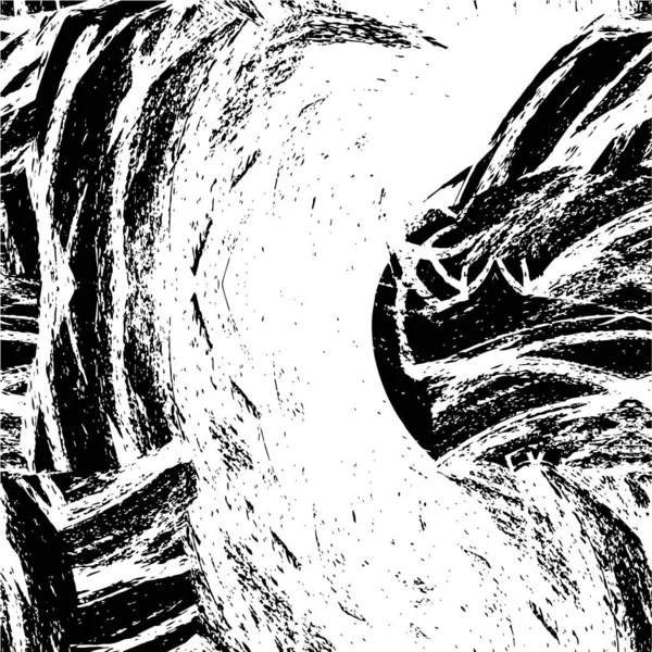 抽象的な背景 黒と白のパターン — ストックベクタ