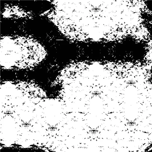 Abstrakter Hintergrund Schwarz Weißes Muster — Stockvektor