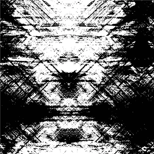 Abstrait Fond Grunge Motif Noir Blanc — Image vectorielle
