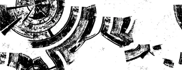 Abstrakt Kreativ Bläck Illustration Grunge Textur — Stock vektor