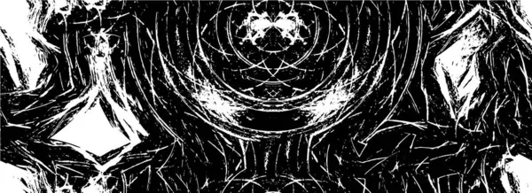 Ilustrasi Tinta Kreatif Abstrak Tekstur Grunge - Stok Vektor