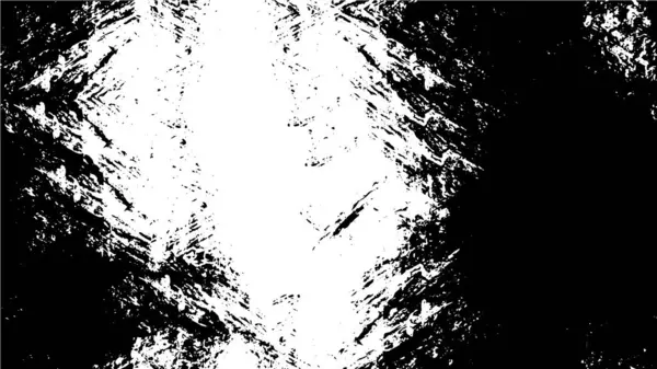 Illustration Encre Créative Monochrome Texture Grunge — Image vectorielle