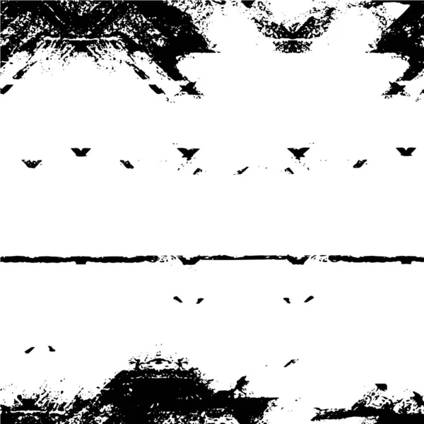 Monochromní Kreativní Inkoustová Ilustrace Grunge Textura — Stockový vektor
