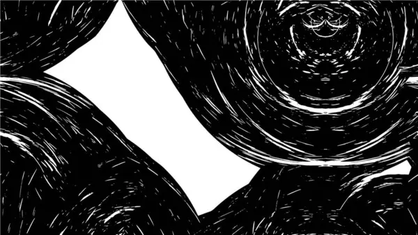 Abstrakter Grunge Hintergrund Schwarz Weißes Muster — Stockvektor