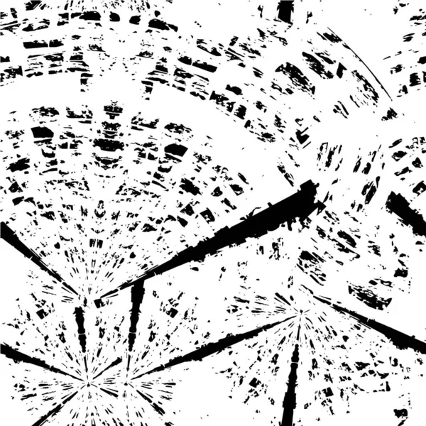 Абстрактний Фон Чорно Білий Текстурований Візерунок — стоковий вектор
