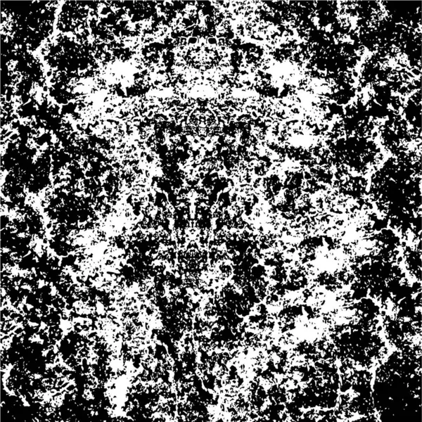 Abstrakte Hintergrundillustration Schwarz Weißes Muster — Stockvektor