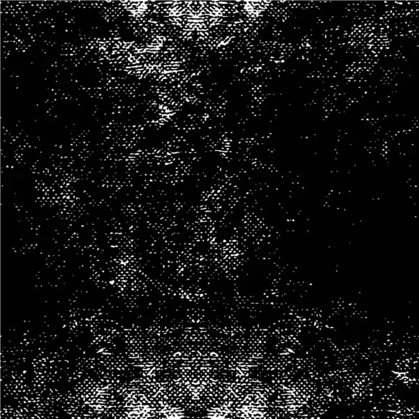 Vektör grunge dokusu. Siyah beyaz arka plan. Soyut monokrom resim koyu tonlarda solmuş bir efekt içerir