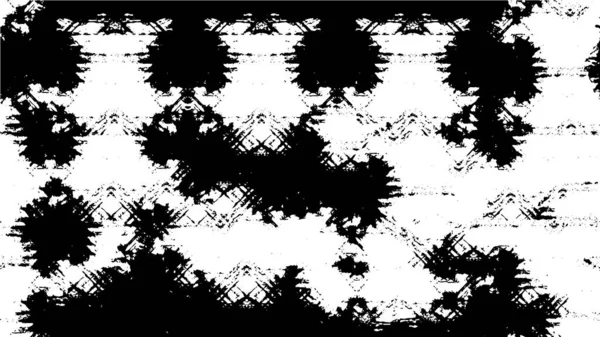 ベクターグランジテクスチャー 黒と白の抽象的な背景 イプス10 — ストックベクタ